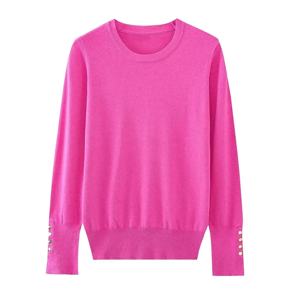 Women's O-Necked Long Sleeves