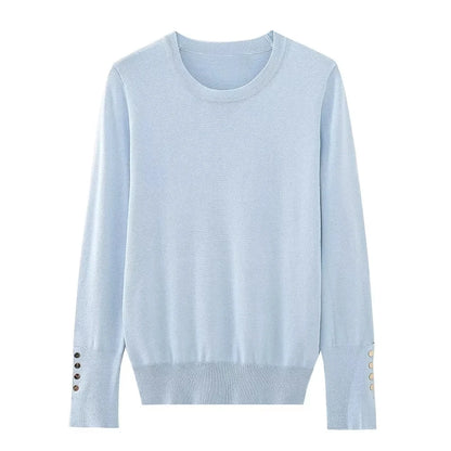 Women's O-Necked Long Sleeves