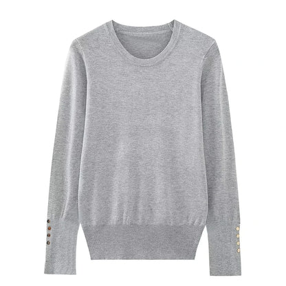 Women's O-Necked Long Sleeves