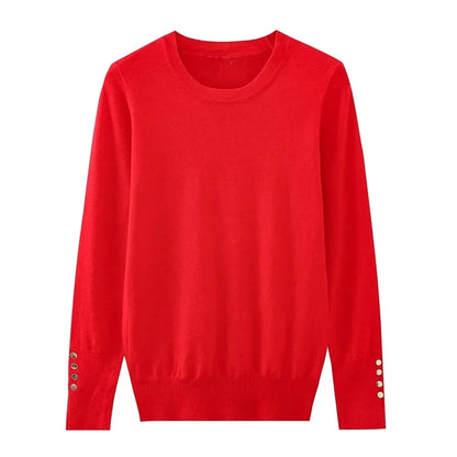 Women's O-Necked Long Sleeves