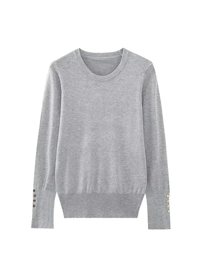 Women's O-Necked Long Sleeves