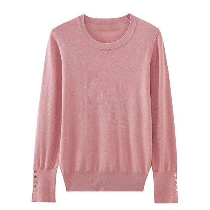 Women's O-Necked Long Sleeves